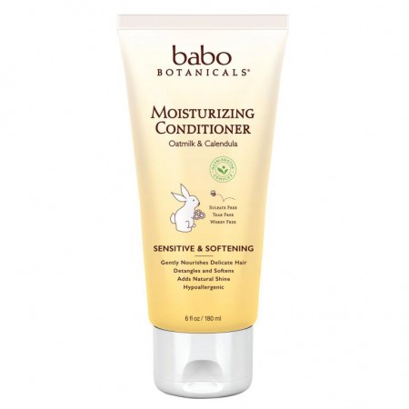 Babo Botanicals, 보습 컨디셔너, 오트밀크 & 금잔화, 180ml(6fl oz)