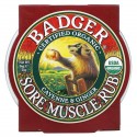 Badger Company, 유기농, 근육통 완화제, 카이엔 및 진저, 56g(2oz)