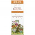 Badger Company, 페이스 케어, 산자나무 페이스 오일, 29.5ml(1fl oz)