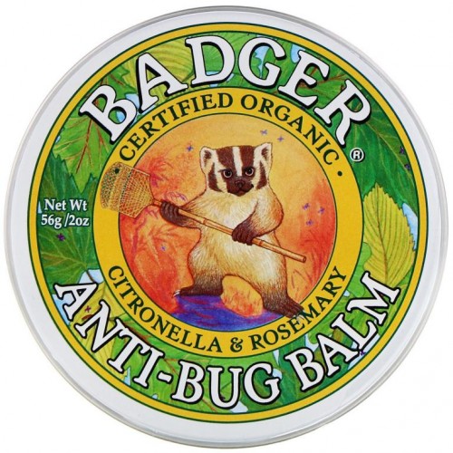 Badger Company, 안티버그 밤, 시트로넬라 & 로즈마리, 56g(2oz)