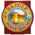 Badger Company, 풋 밤, 페퍼민트 및 티트리 향, 56g(2oz)