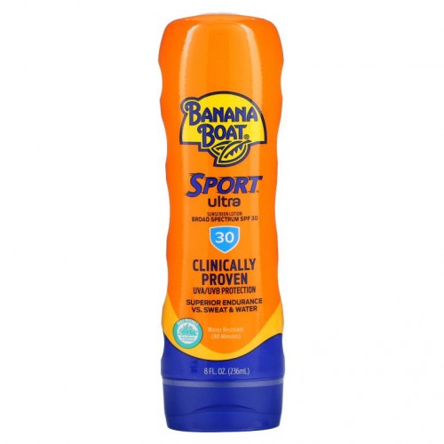 Banana Boat, Sport 울트라, 자외선 차단 로션, SPF 30, 236ml(8fl oz)