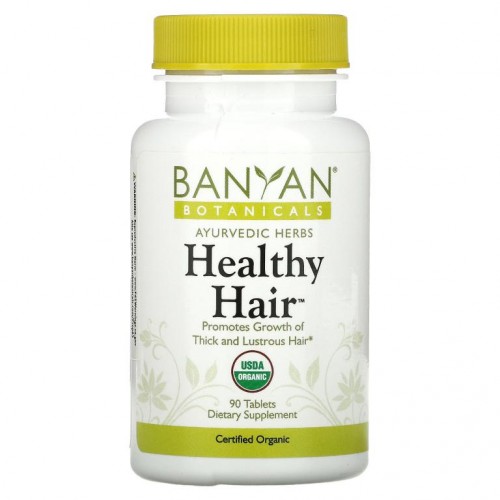 Banyan Botanicals, Healthy Hair, 90 Tablets
