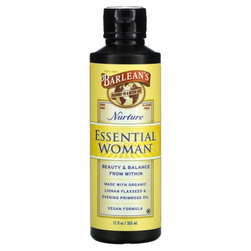 Barlean's, Essential Woman, 영양 공급, 355ml(12fl oz)