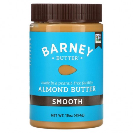 Barney Butter, 아몬드 버터, 부드러운, 16oz(454g)