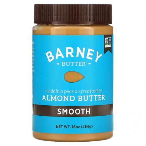 Barney Butter, 아몬드 버터, 부드러운, 16oz(454g)