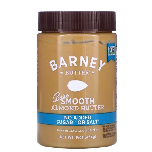 Barney Butter, 베어 아몬드 버터, 부드러운, 16oz(454g)