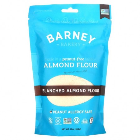 Barney Butter, 아몬드 가루, 껍질 벗긴 아몬드 가루, 368g(13oz)