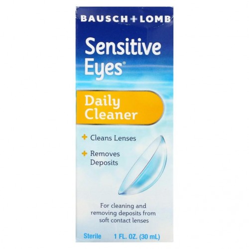 Bausch + Lomb, Sensitive Eyes, Daily Cleaner, 1 fl oz (30 ml)