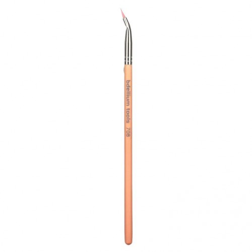 Bdellium Tools, 핑크 뱀부 시리즈, 아이즈 708, 1 접히는 아이라이너 브러쉬