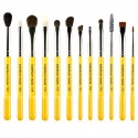 Bdellium Tools, Studio Line, 아이 브러시 세트 및 파우치, 12 개입 세트