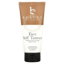 Beauty By Earth, 페이스 셀프 태너, 썬리스 태닝 로션, 중간톤~어두운톤, 85ml(3fl oz)