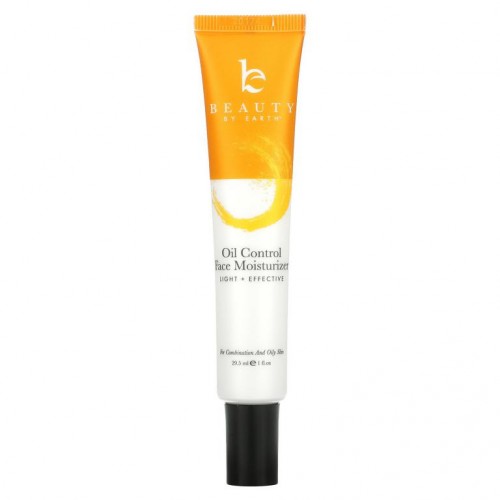 Beauty By Earth, 오일 컨트롤 페이스 모이스처라이저, 지성 및 복합성 피부, 29.5ml(1fl oz)