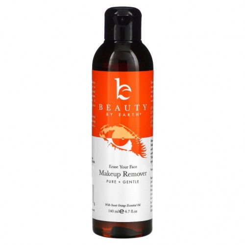 Beauty By Earth, Erase Your Face Makeup Remover, 4.7 fl oz (140 ml)