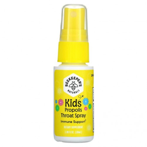 Beekeeper's Naturals, 어린이용, 프로폴리스 인후 스프레이, 30ml(1.06fl oz)