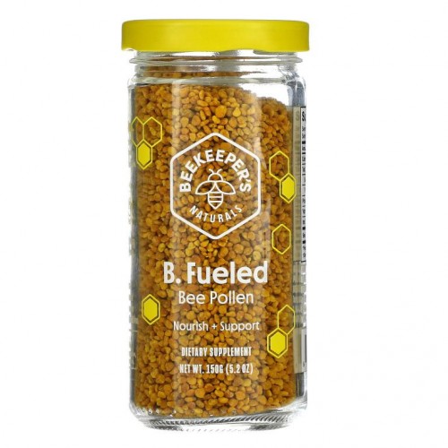 Beekeeper's Naturals, B. 퓨얼드, 벌꽃가루, 150g(5.2oz)