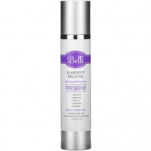Belli Skincare, Elasticity Belly Oil, 3.8 fl oz (112 ml)