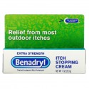 Benadryl, 엑스트라 스트렝스, 가려움 완화 크림, 28.3g (1oz)