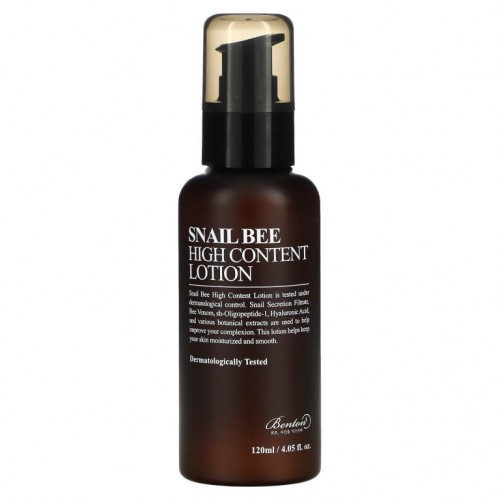 Benton, 스네일 비, 고 함유량 로션, 120 ml