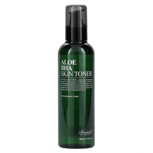 Benton, 알로에 BHA 스킨 토너, 모든 피부 타입용, 200ml