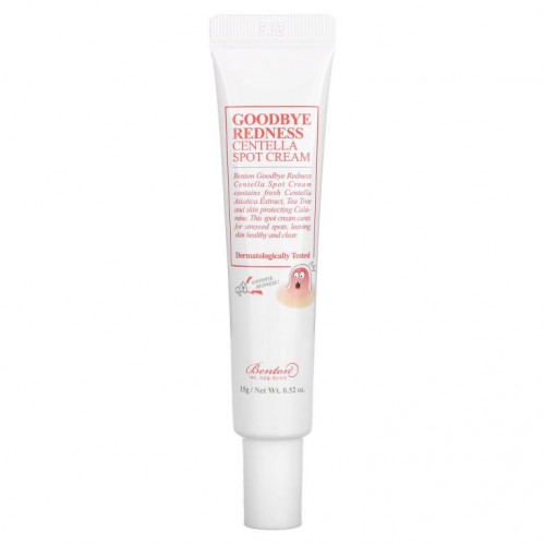 Benton, Goodbye Redness Centella Spot Cream, 0.52 oz (15 g)