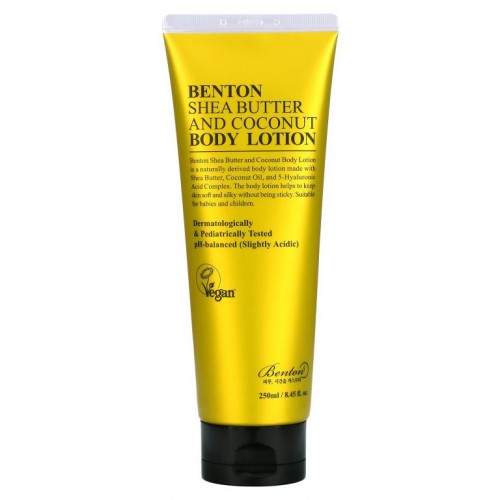 Benton, Shea Butter and Coconut Body Lotion, 8.45 fl oz (250 ml)
