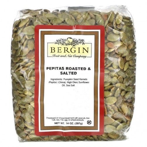 Bergin Fruit and Nut Company, 페피타스 로시티드 & 솔티드, 14 온스