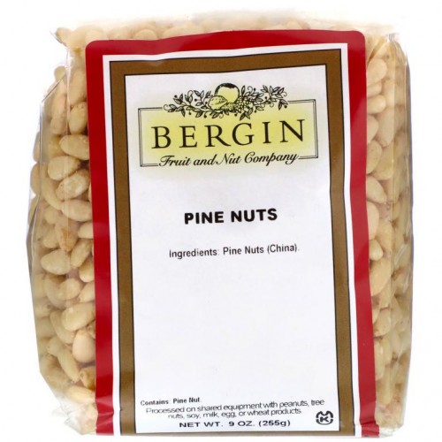 Bergin Fruit and Nut Company, 잣, 255g(9oz)