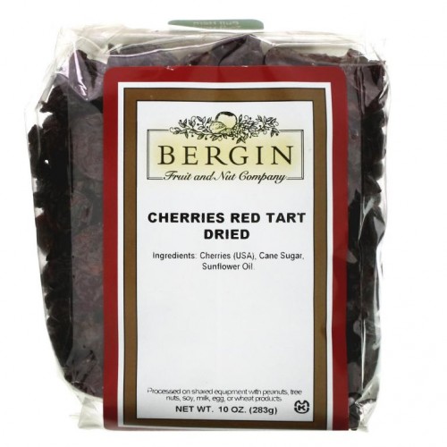 Bergin Fruit and Nut Company, 체리 레드 타트 드라이드, 283g(10oz)