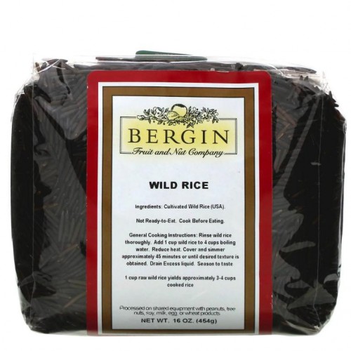 Bergin Fruit and Nut Company, 야생 쌀, 454g(16oz)