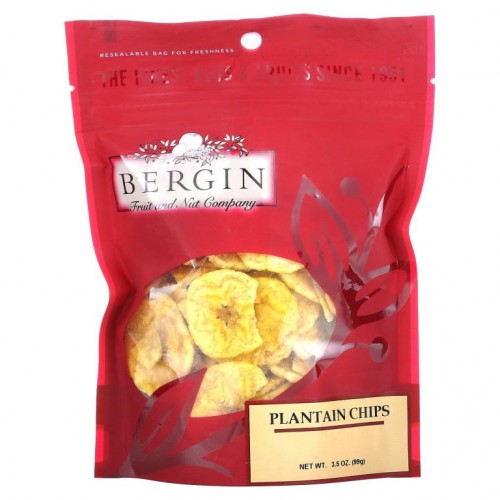 Bergin Fruit and Nut Company, 플랜틴 칩, 99g(3.5oz)