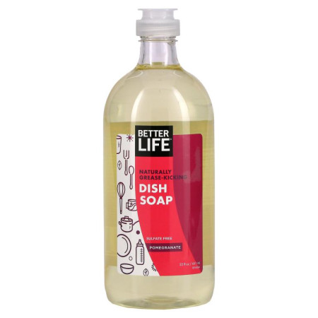Better Life, 주방 세제, 석류, 651ml(22fl oz)