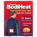 Beyond BodiHeat, Pain Relief Heat Pads, 4 Pack