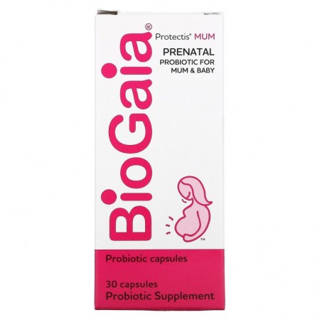 BioGaia, Protectis MUM, 임산부용 프로바이오틱, 캡슐 30정