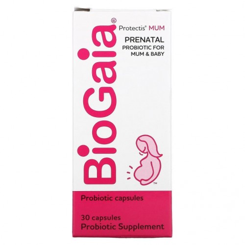 BioGaia, Protectis MUM, 임산부용 프로바이오틱, 캡슐 30정