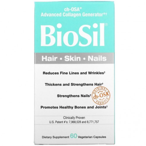 BioSil, ch-OSA 어드밴스드 콜라겐 제너레이터, 베지 캡슐 60정