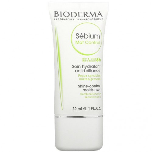 Bioderma, Sebium, Shine-Control Moisturiser, 1 fl oz (30 ml)
