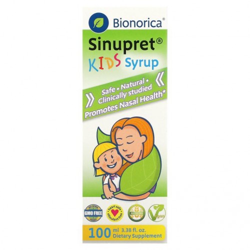 Bionorica, Sinupret 어린이 시럽, 100ml(3.38fl oz)