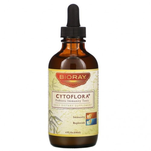 Bioray, CytoFlora, 프로바이오틱 면역 토닉, 118ml(4fl oz)