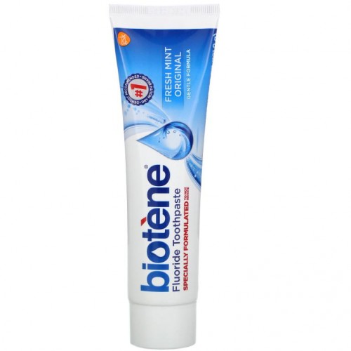 Biotene Dental Products, 불소치약, 후레시 민트 오리지널, 121.9g(4.3oz)