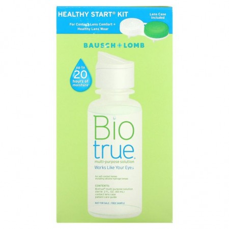 Biotrue, 다목적 용액, 건강한 스타트 키트, 키트 1개