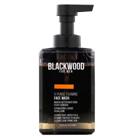 Blackwood For Men, 엑스-펀지, 포밍 페이스 워시, 남성용, 7.32fl oz(216.35ml)