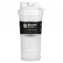 Blender Bottle, BlenderBottle, ProStak, 화이트, 22oz
