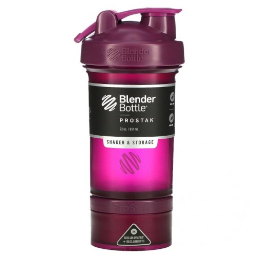 Blender Bottle, ProStak, 플럼, 651ml(22oz)