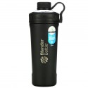 Blender Bottle, Radian, 절연 스테인리스 스틸, 매트 블랙, 26oz