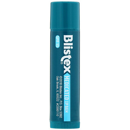 Blistex, 메디케이티드 립밤, 입술 보호제/자외선 차단제, SPF 15, 4.25g(0.15oz)