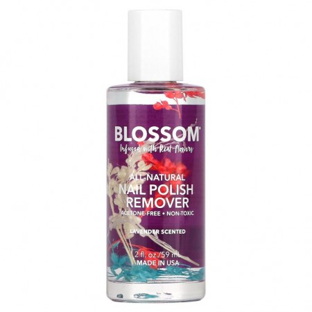 Blossom, 네일 폴리시 리무버, 라벤더, 59ml(2fl oz)