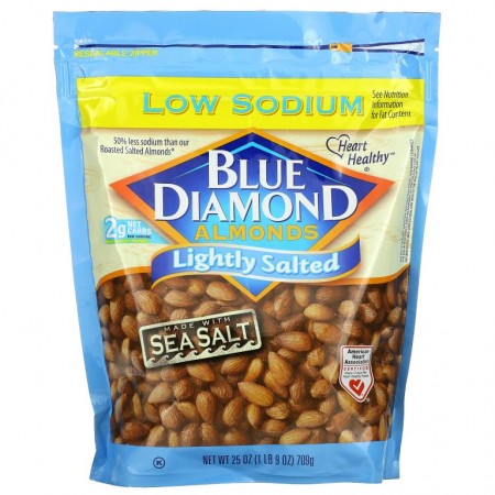 Blue Diamond, Almonds, Lightly Salted, 25 oz (709 g)