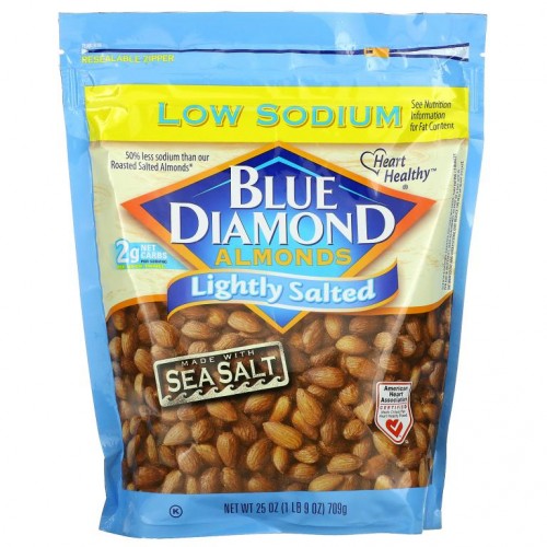 Blue Diamond, Almonds, Lightly Salted, 25 oz (709 g)