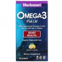 Bluebonnet Nutrition, 오메가3 피쉬 오일, 심장 건강, 레몬향, 소프트젤 120정